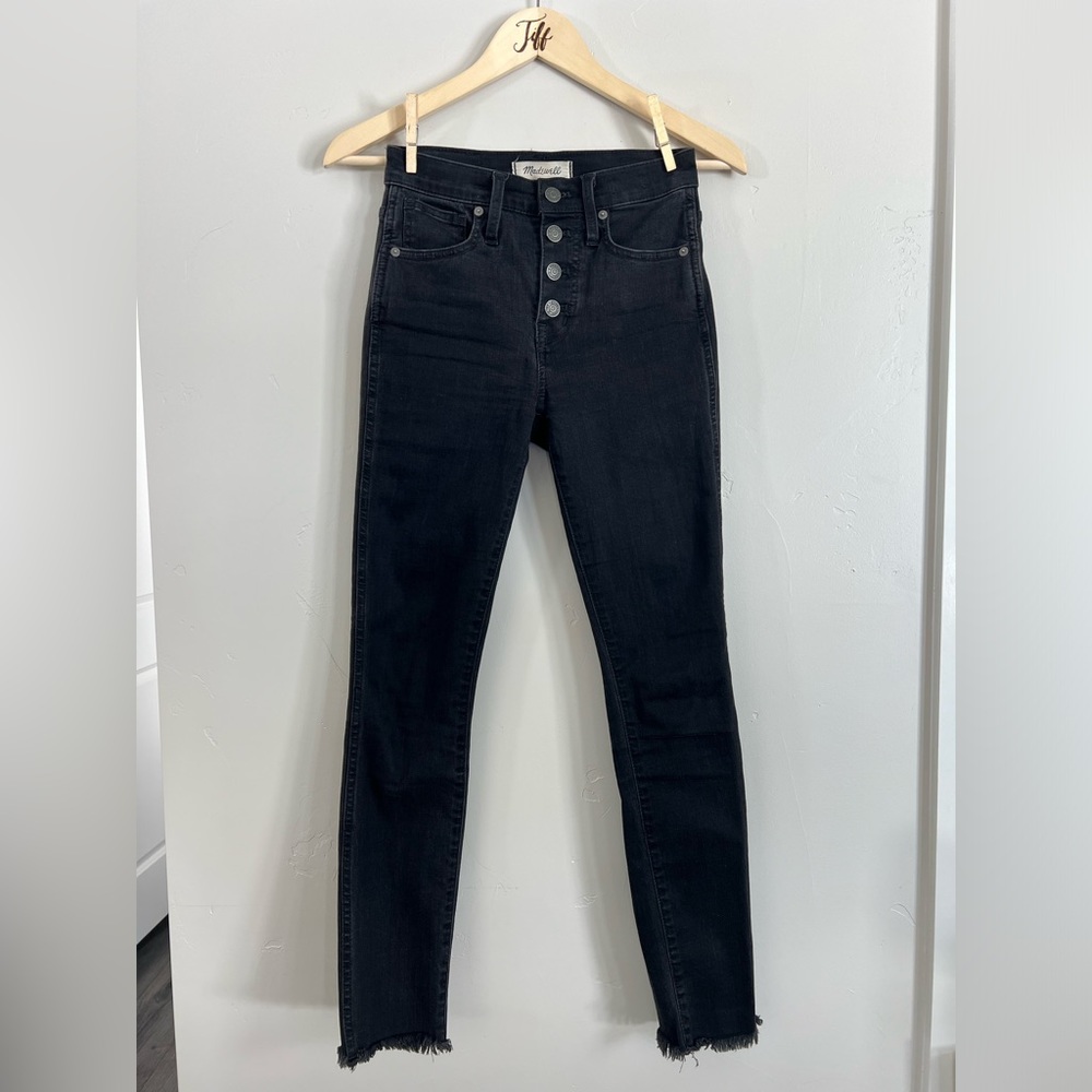 Madewell High-Rise Jeans / Black / Size 23